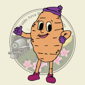 Waldo Sweet Potato Festival Logo